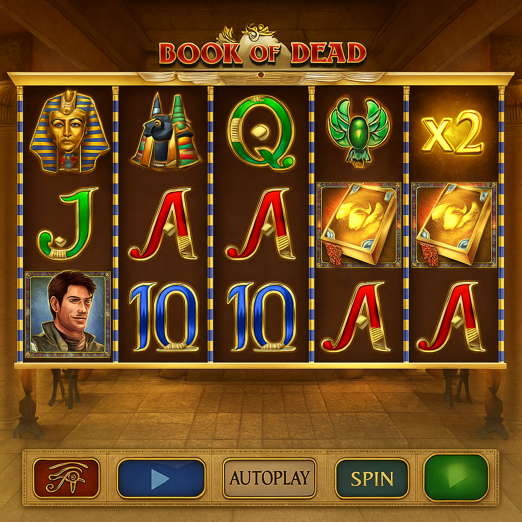 StoneVegas - Book of Dead Slot Game