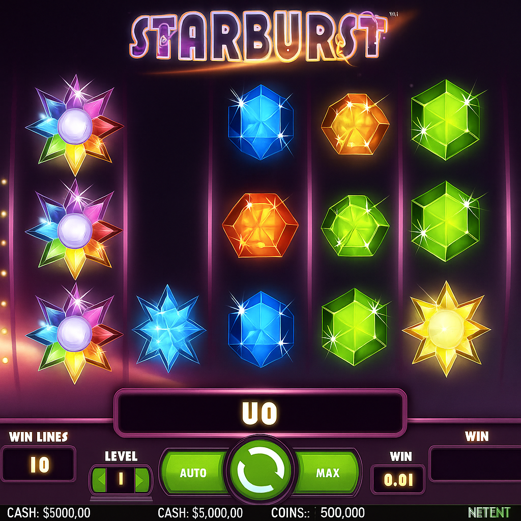 StoneVegas - Starburst Slot Game