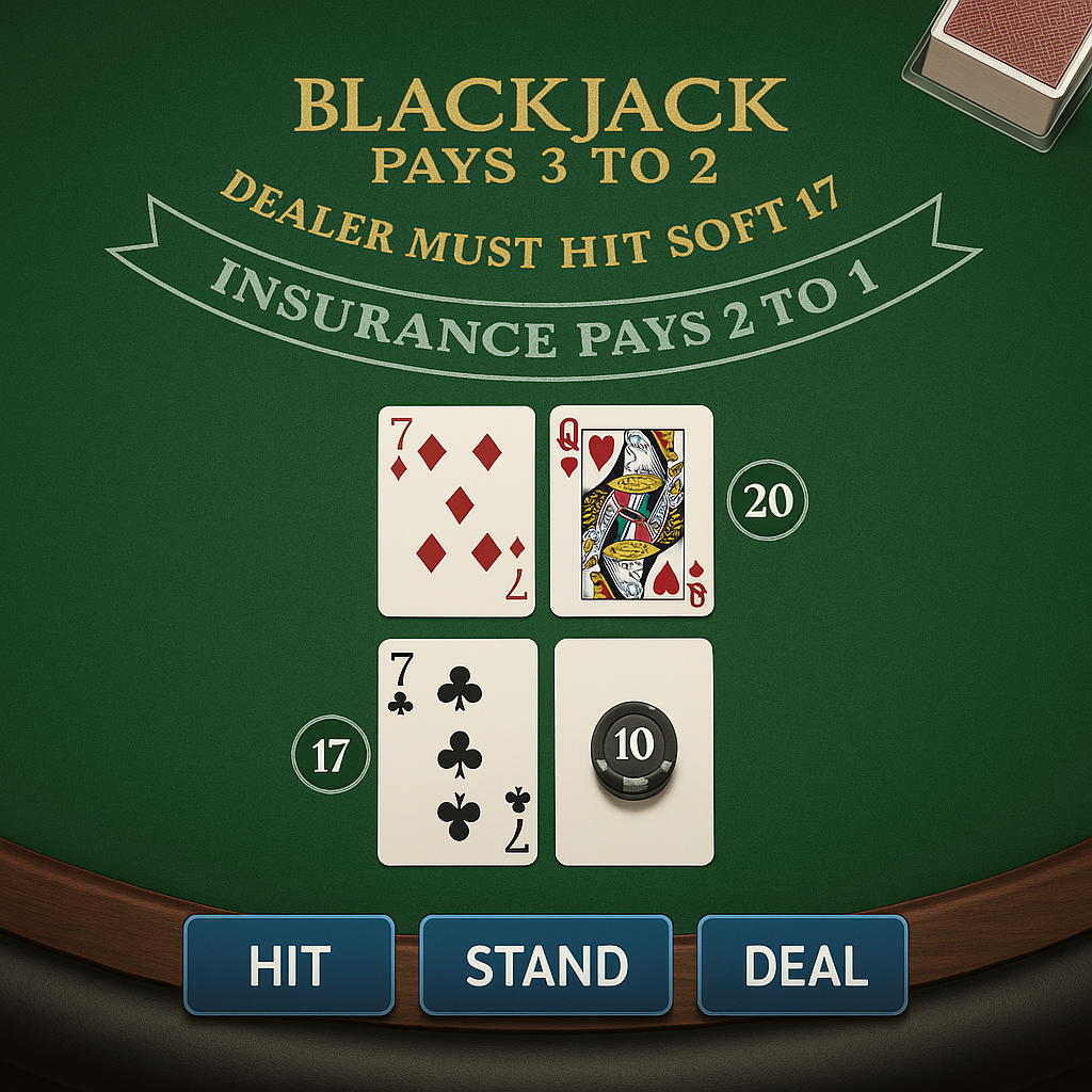 StoneVegas - Blackjack Table Game